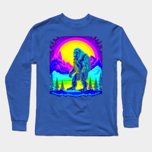 Sasquatch Bigfoot Long Sleeve T-Shirt